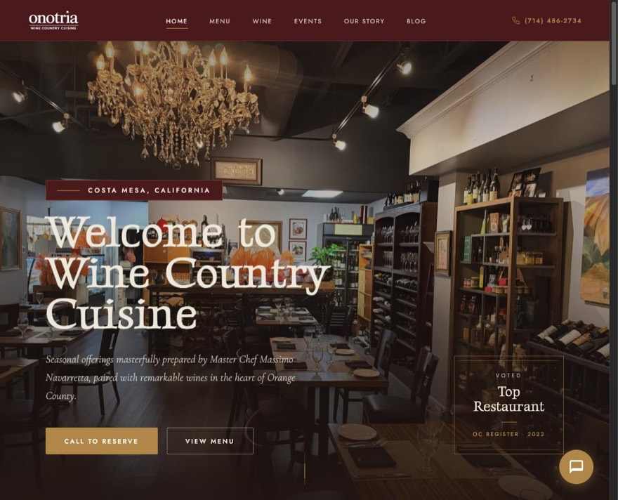 Onotria website
